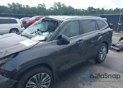 2022 Toyota Highlander Platinum из США, поврежденный, VIN 5TDFZRBH7NS172392